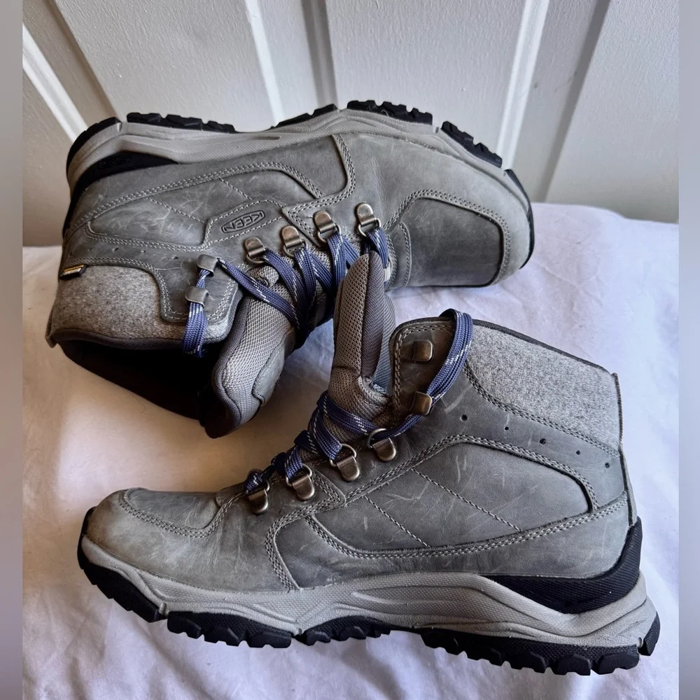 KEEN Women's Gray Winter Boots Size 9 Hicking Women’s Boots